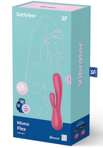 Satisfyer Mono Flex Massagestav, Red