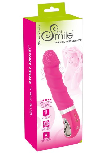 Sweet Smile Warming Soft Pink Vibrator