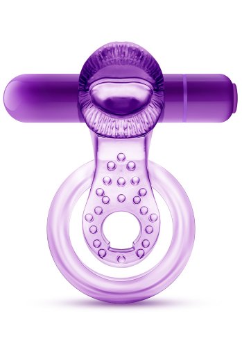 Lick It, dubbel penisring med vibrator