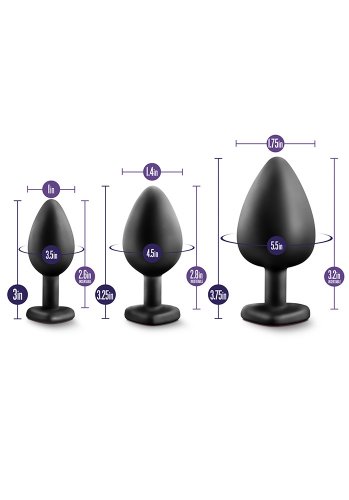 Luxe Bling Plugs Training Kit Svart