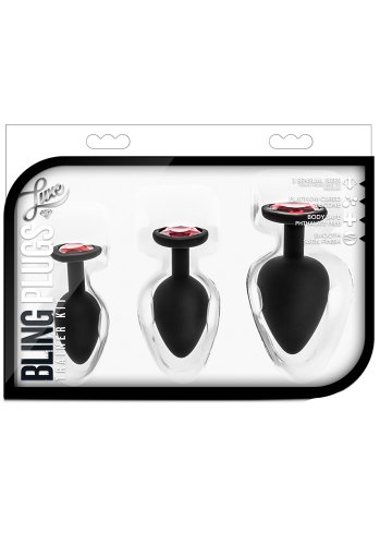 Luxe Bling Plugs Training Kit Svart