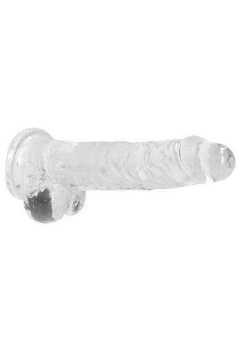 Crystal Clear dildo 19 cm, Clear