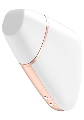 Satisfyer Love Triangle White, Lufttrycksvibrator med App