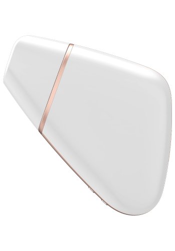 Satisfyer Love Triangle White, Lufttrycksvibrator med App
