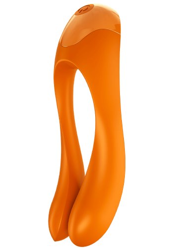 Candy Cane Fingervibrator Orange
