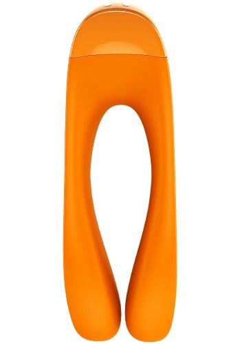Candy Cane Fingervibrator Orange
