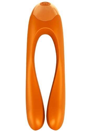 Candy Cane Fingervibrator Orange