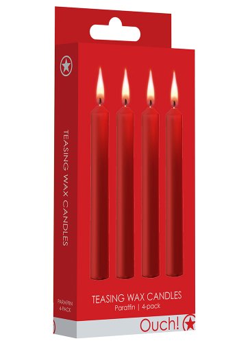 BDSM Vaxljus Röda 4-pack