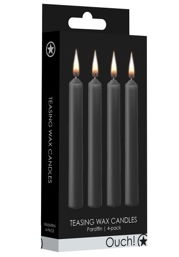 BDSM Vaxljus Svarta 4-pack