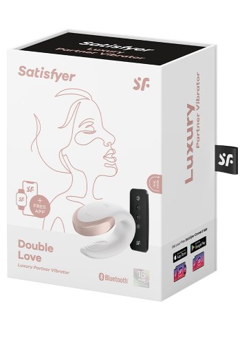 Satisfyer Double Love Parvibrator, Vit