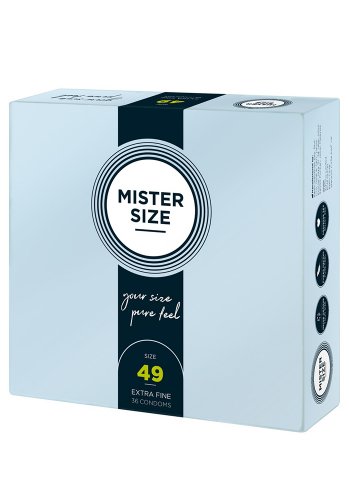 Mister Size Kondomer 49 mm, 36-pack