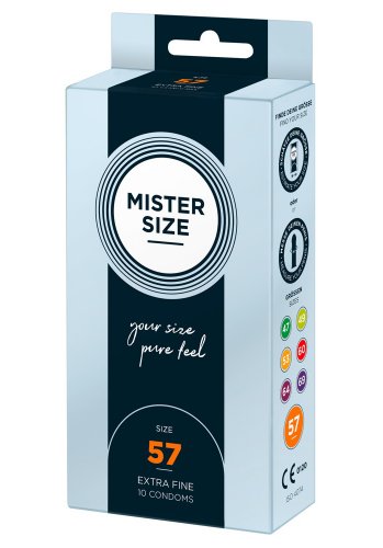 Mister Size Kondomer 57 mm, 10-pack
