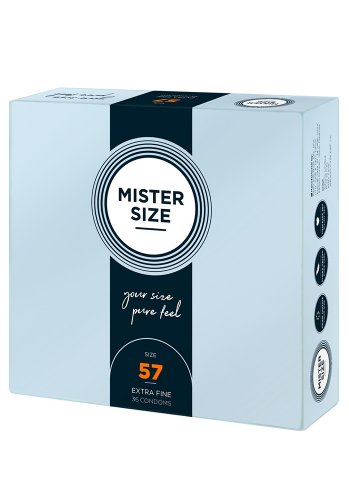 Mister Size Kondomer 57 mm, 36-pack