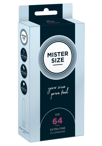 Mister Size Kondomer 64 mm, 10-pack