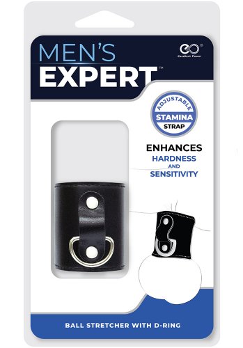 Mens Expert Ball Stretcher With D-ring 50 mm
