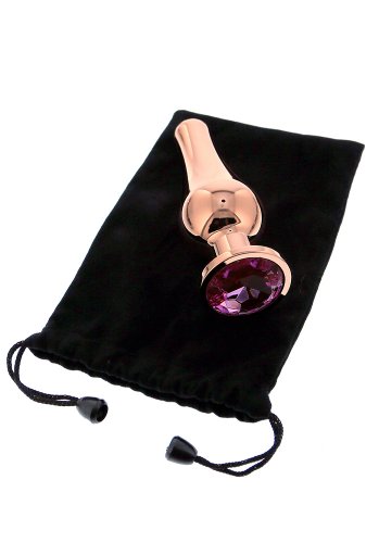 Gleaming Love Small Pleasure Plug, Rose Gold