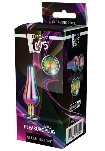 Gleaming Love Small Pleasure Plug, Holographic