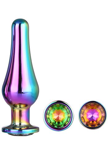 Gleaming Love Pleasure Plug Set, Holographic