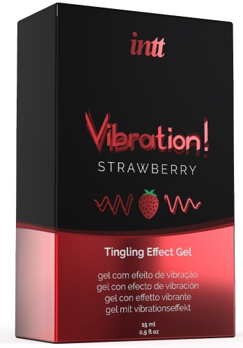 Intt Strawberry Vibration Oil 15 ml