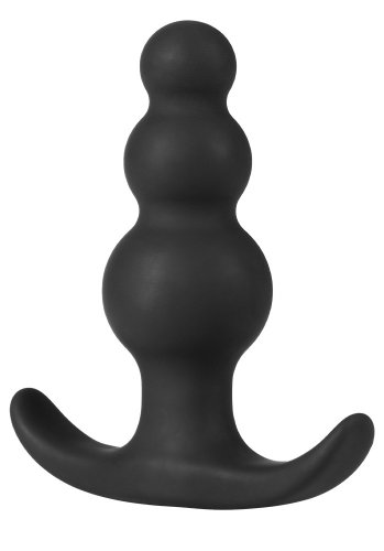 Anal Adventures Platinum Beaded Analplugg