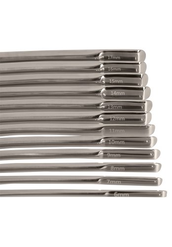 Penisplugg Steel Dilator Set 14 delar