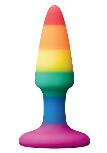 Rainbow Analplugg, mini