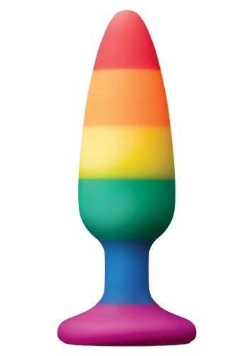 Rainbow Analplugg, medium