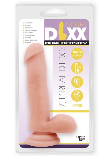 Mr Dixx Dual Density Dildo 18 cm