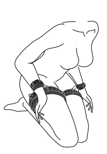 Thigh & Wrist Cuff Restraint Set