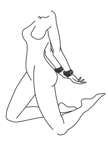 Premium Black Handcuffs
