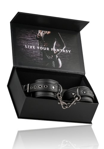 Premium Black Handcuffs
