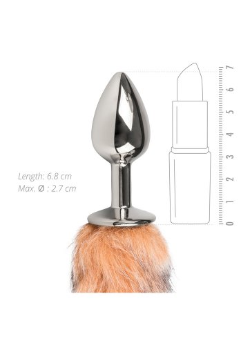 Foxy Tail Plug Silver No 7