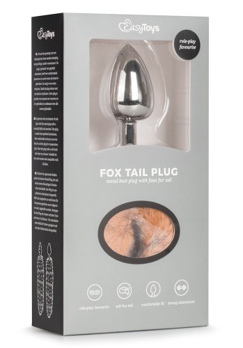 Foxy Tail Plug Silver No 3