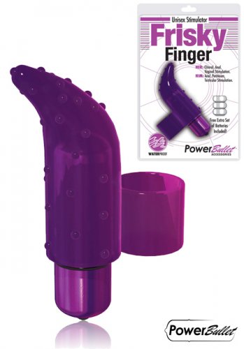 Frisky Finger Fingervibrator, Lila