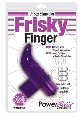 Frisky Finger Fingervibrator, Lila
