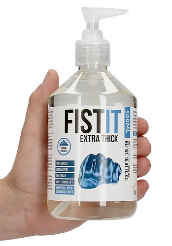 Fist It Vattenbaserat glidmedel Extra Thick Pump 500 ml