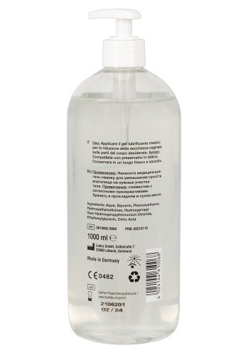 Just Glide Vattenbaserat Glidmedel, 1000 ml