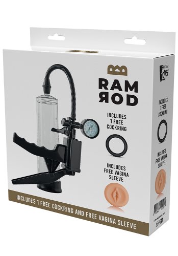 Ramrod Penispump Deluxe med pistolgrepp