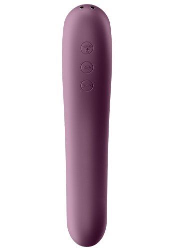 Satisfyer Dual Kiss Wine Red