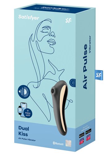 Satisfyer Dual Kiss Black