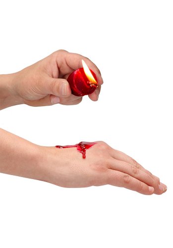 Ouch Tease Candle 4-pack, röd