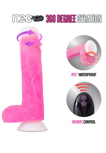 Neo Elite Dildo 360 Degree Gyrating