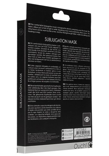 Subjugation Mask, Black