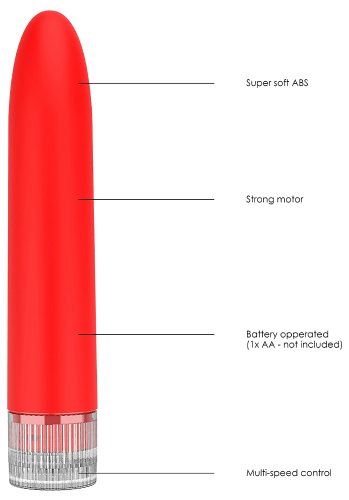 Luminous Eleni Röd Vibrator