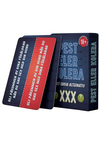 Pest eller Kolera XXX, kortspel | Erotiska Spel | Intimast