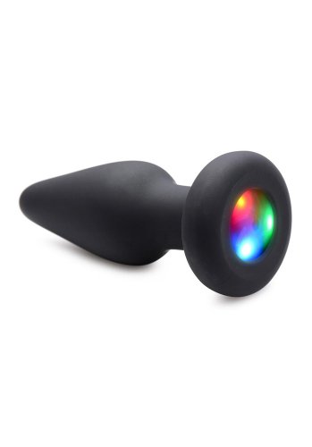 Light-Up Silikon Analplugg, Small