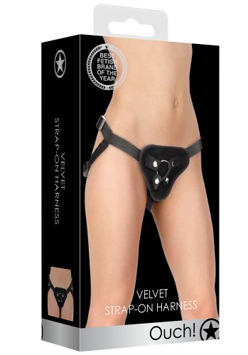 Velvet Strap-On Harness