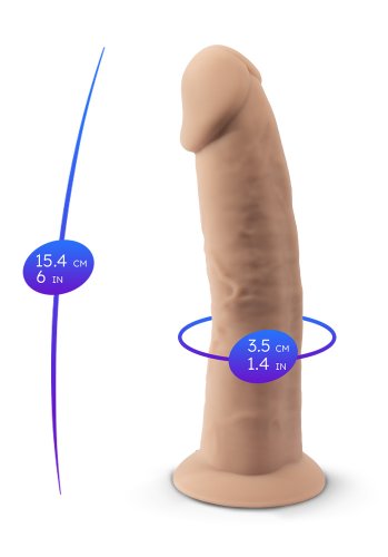 Dual Density Dildo 15 cm