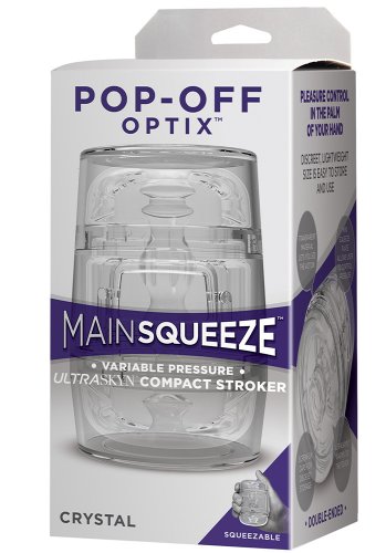 Main Squeeze Pop-Off Optix, Klar