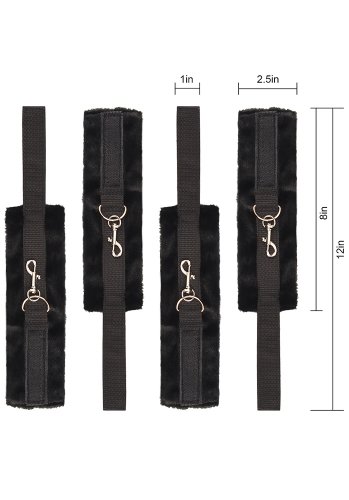 Blaze Bed Restraint Set